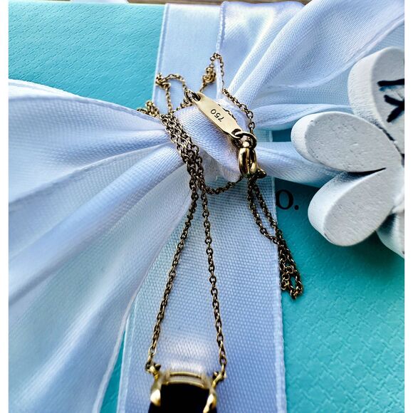 💜Rare and Retired Tiffany & Co. Amethyst Sparkler Necklace in 18k Rose Gold💜 - Picture 10 of 10